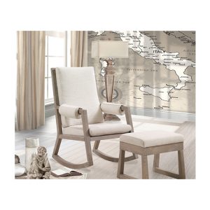 rustic rocking chair nursery