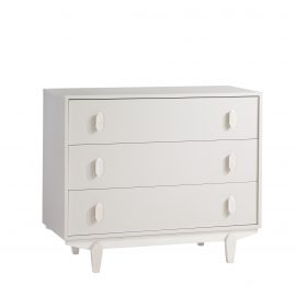 Tate 3 Drawer Dresser - XL in White