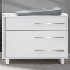 Urban 3 Drawer Dresser in White